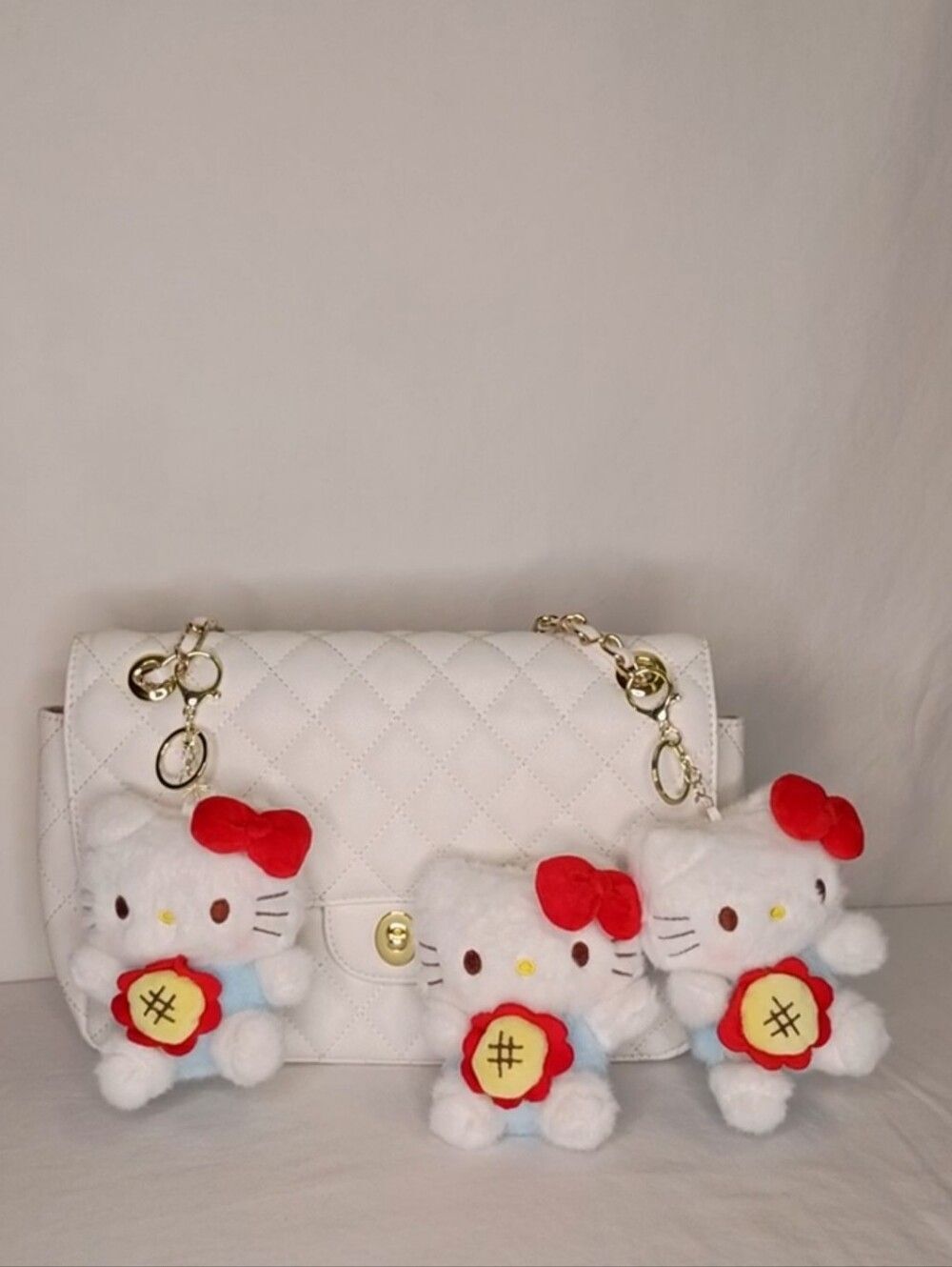 3pc Hello Kitty Keychain Bag Charms - Picture 3 of 6